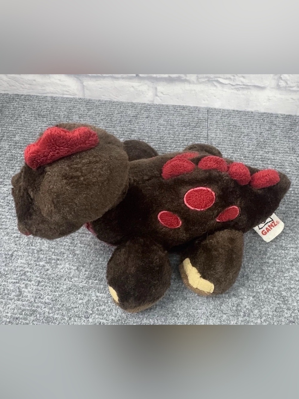 Webkinz Cocoa Dinosaur Ganz Plush HM338 No Code